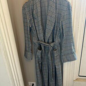 Emma Wilson Men's/Unisex Robe, Made in England, Brushed Cotton, Small